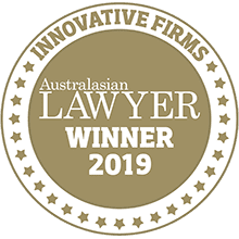 Award: Most Innovative Law Firm - 2019 Australasian Lawyer
