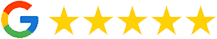 Google logo with stars